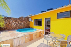 Amável cobertura duplex com piscina particular